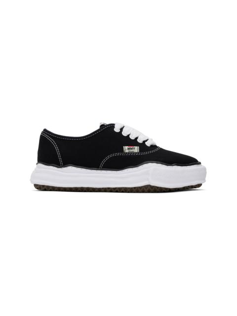 Maison MIHARAYASUHIRO Black Baker OG Sole Canvas Low-Top Sneakers