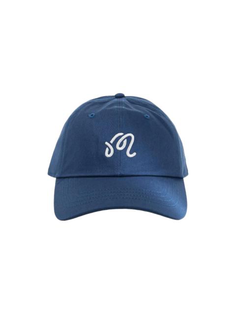 malbon Rumi Dad Hat "Vintage Indigo" MW A125 VIN