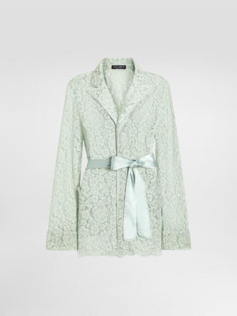 Dolce & Gabbana Lace vanity shirt