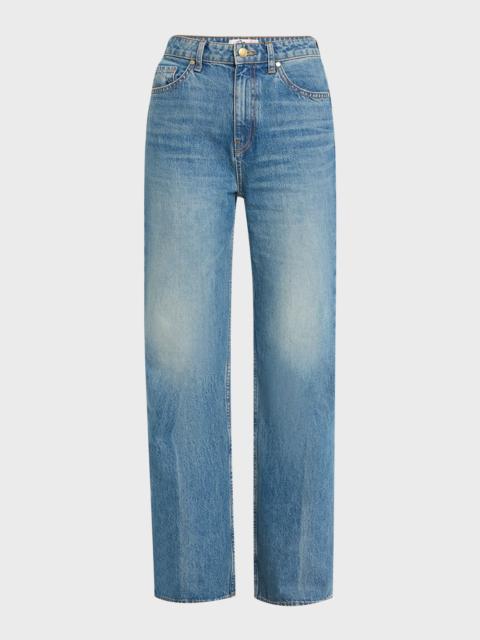 ULLA JOHNSON The Martine Straight-Leg Denim Jeans