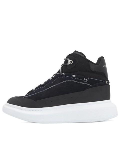 Alexander McQueen Alexander McQueen 높은 정상 스케이트 운동화 검정 백색