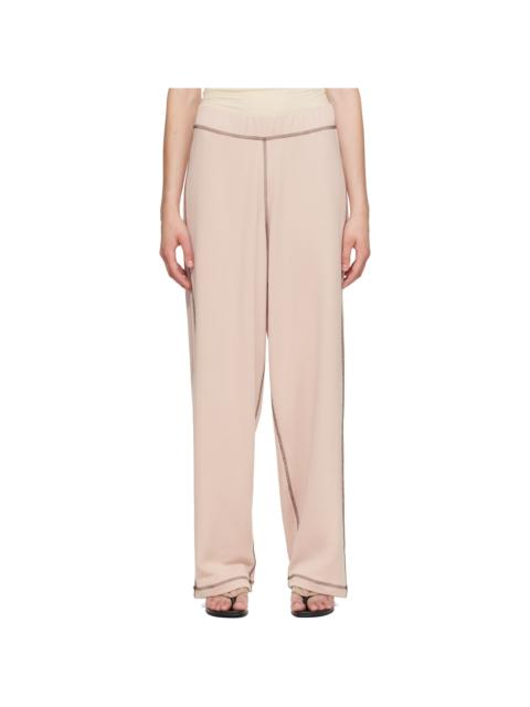 BASERANGE Pink Fold Sweatpants