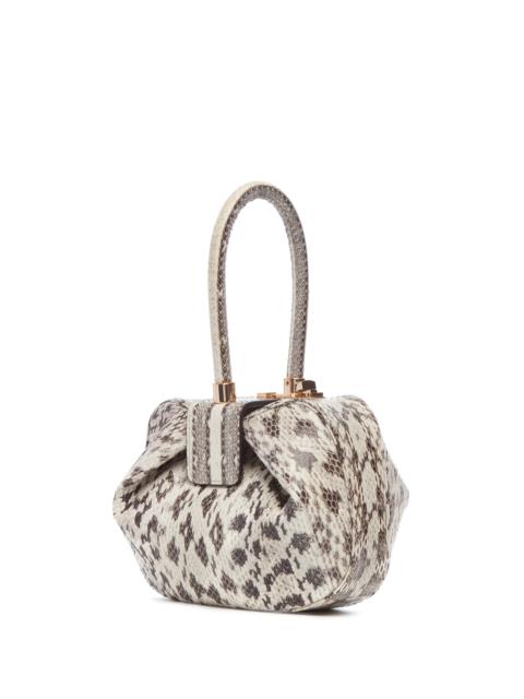 GABRIELA HEARST Nina Bag in Black & White Snakeskin