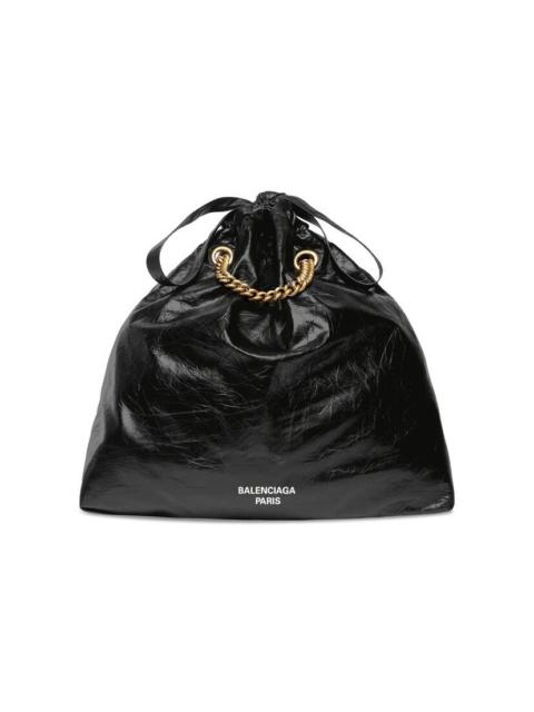 Women's Crush Medium Tote Bag in Black