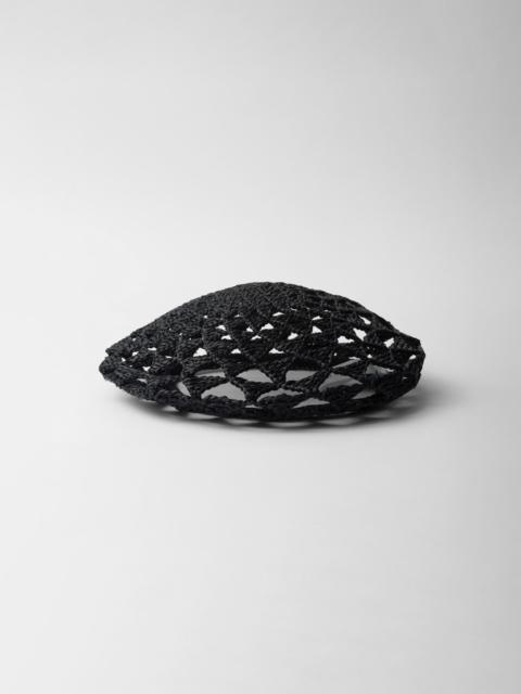 Prada Crochet beret