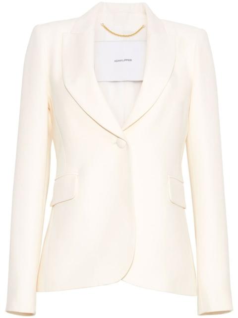 ADAM LIPPES single-breasted tuxedo blazer