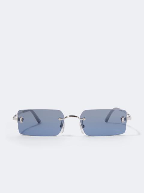 Cartier Signature C rectangular sunglasses