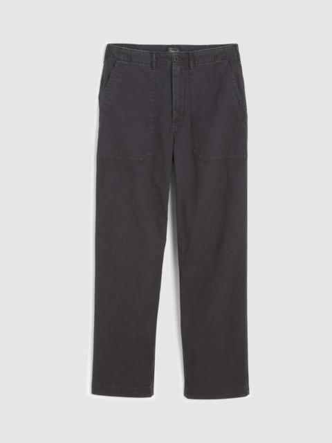 Madewell The Fatigue Pant in Herringbone