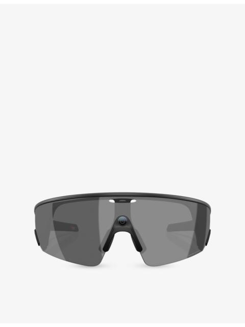 OAKLEY OW8001 Rectangle Meta AI Acetate Sunglasses