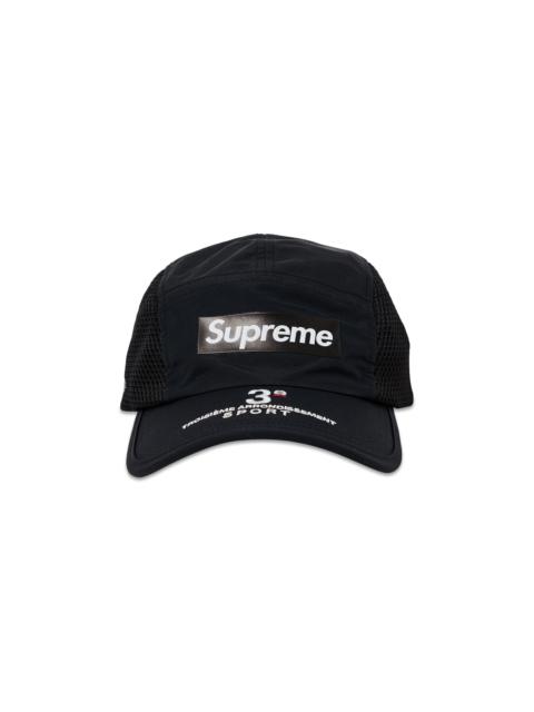 Supreme Mesh Side Panel Camp Cap 'Black'