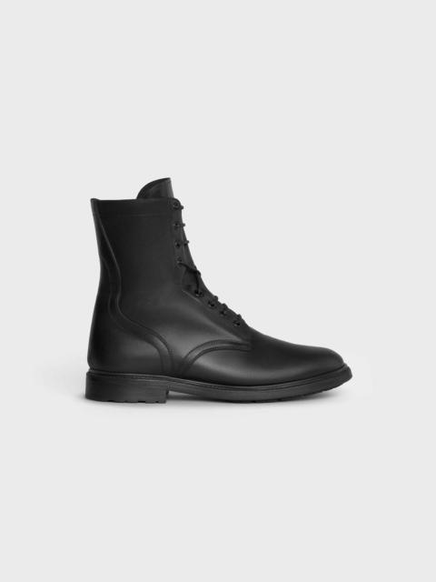 CELINE Lace-up boot in CALFSKIN