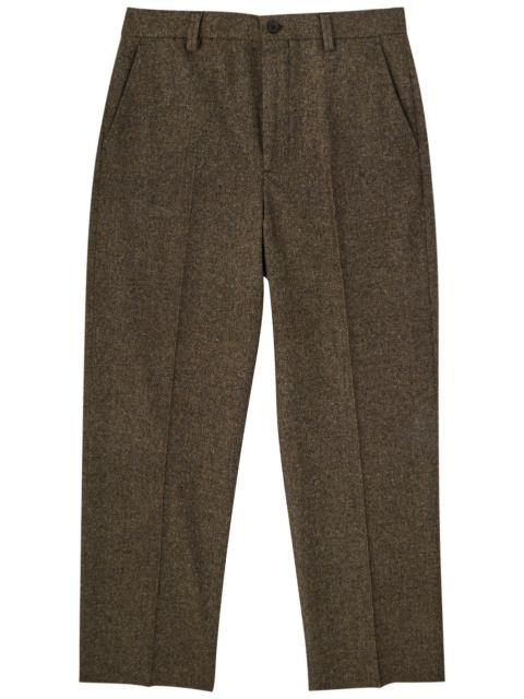 NN07 NN07 Paw Straight-leg Wool-blend Trousers