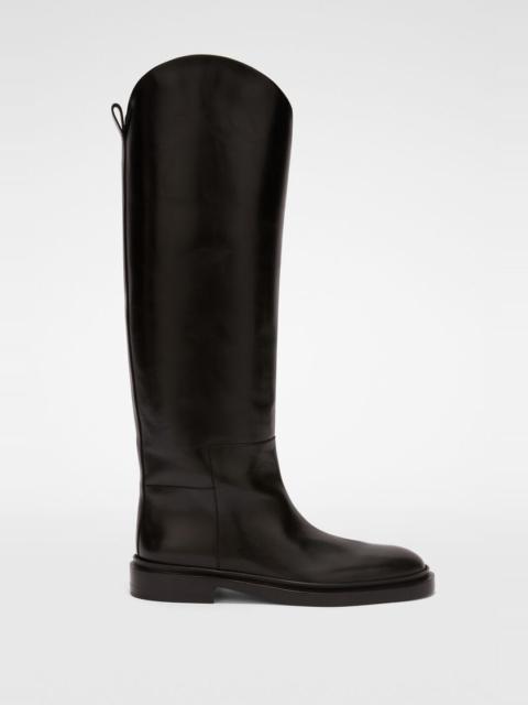 Jil Sander Knee Boots