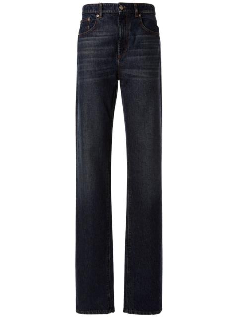 Sportmax Tasso low waist denim straight jeans