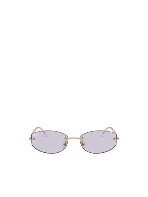 Ray-Ban RB3792 rimless sunglasses