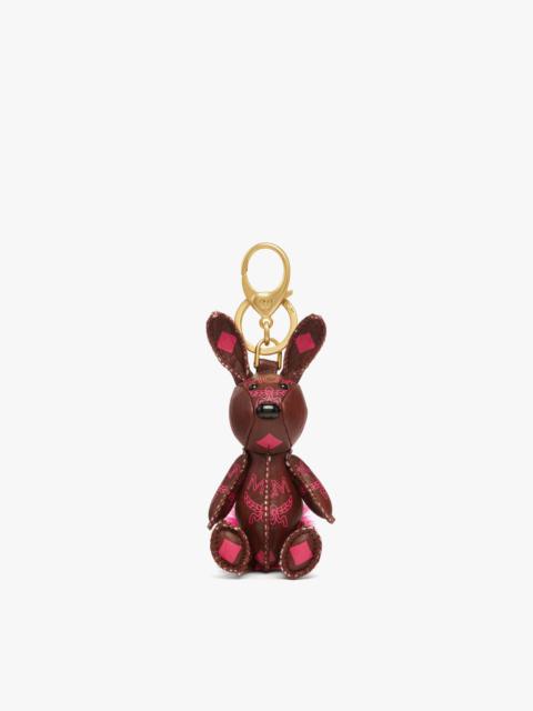 MCM Aren Rabbit Charm in Visetos