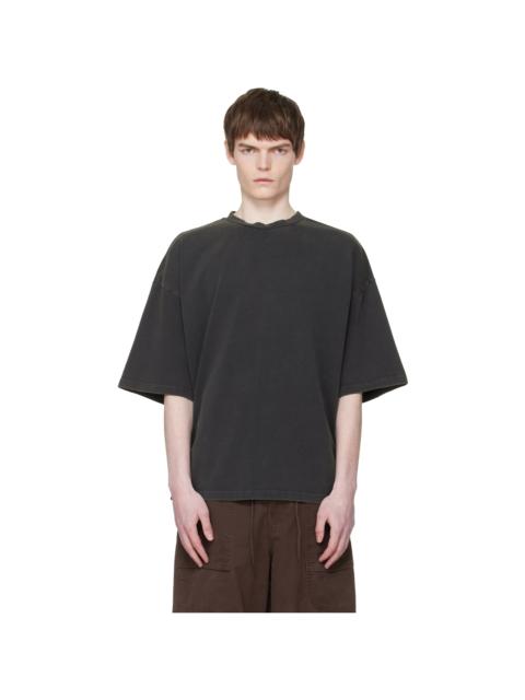 entire studios Black Heavy Boxy T-shirt