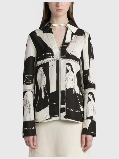 Jil Sander PRINTED SHIRT