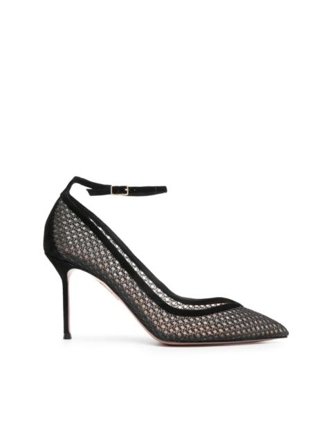 AQUAZZURA 85mm Asha pumps