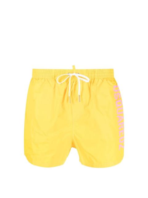 DSQUARED2 logo-print swim shorts
