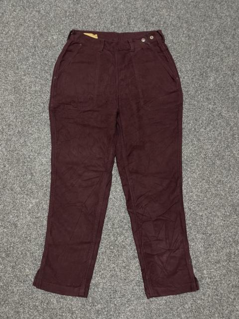 Other brands AW22 45RPM Japan Burgundy Cotton Stretch Jodhpurs Pants