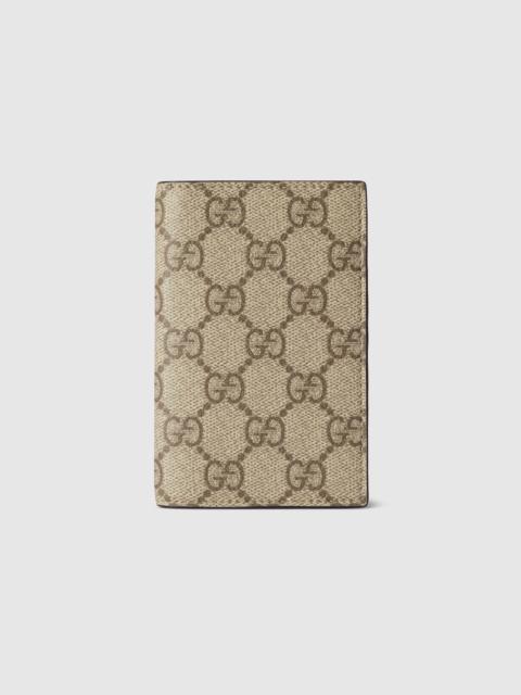 GUCCI GG Emblem bi-fold card case