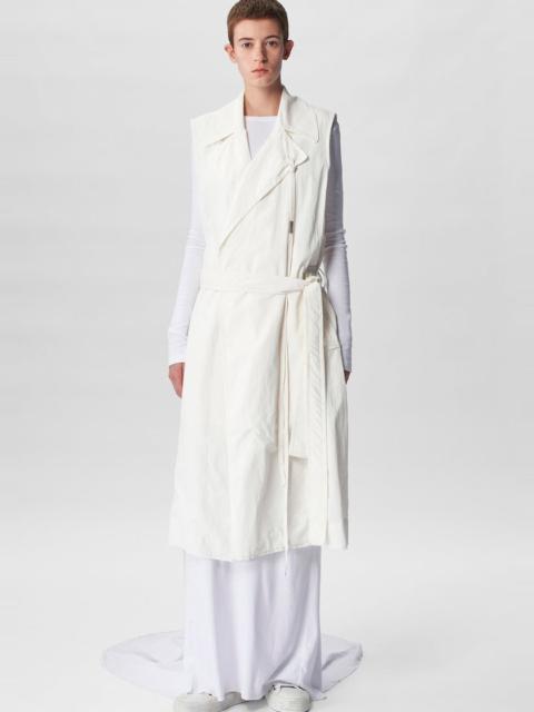 Ann Demeulemeester Marie Rose Sleeveless Trench Coat