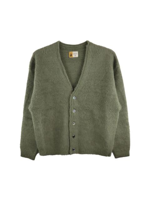 SAINT M×××××× mohair-blend cardigan | REVERSIBLE
