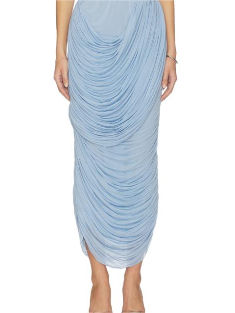 MAGDA BUTRYM Draped Midi Skirt