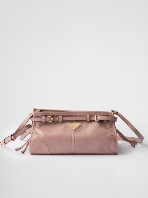 Small leather shoulder bag