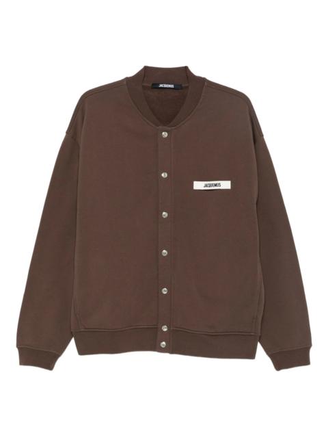 JACQUEMUS Le Cardigan Gros Grain