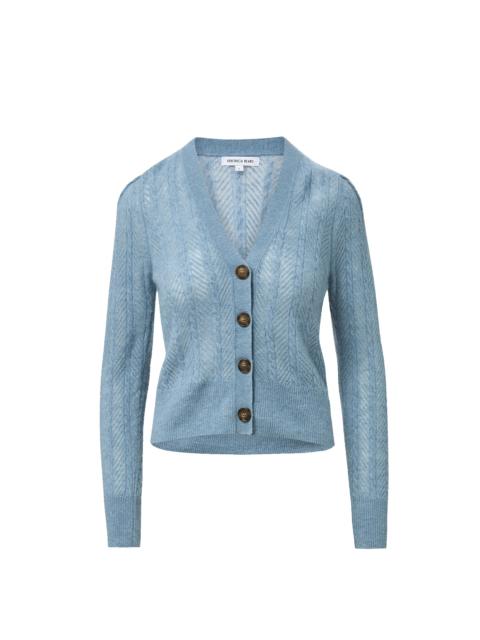 VERONICA BEARD SOLENE POINTELLE CARDIGAN