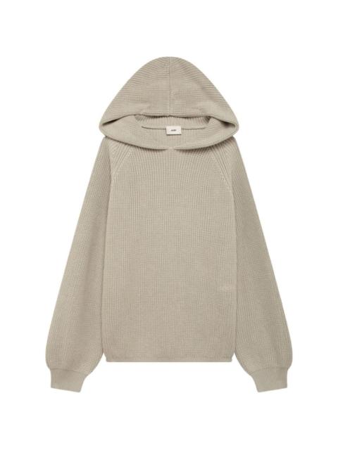 AUTRY hooded long-sleeve knitwear