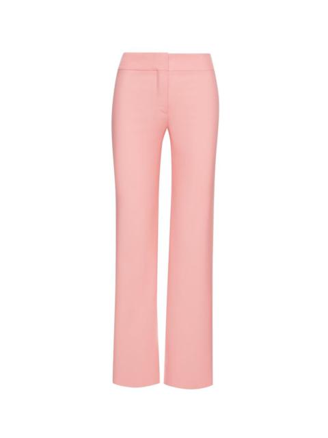 Oscar de la Renta ZIP FRONT WIDE LEG PANTS