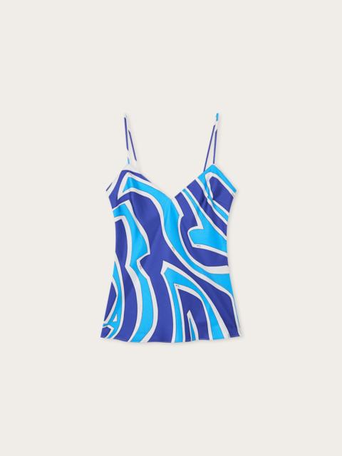 PUCCI LABIRINTO PRINT SILK TOP