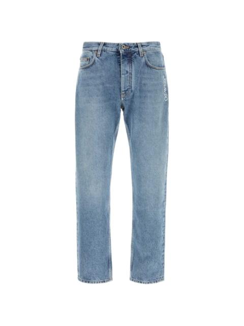 Off-White arrow tapered jeans