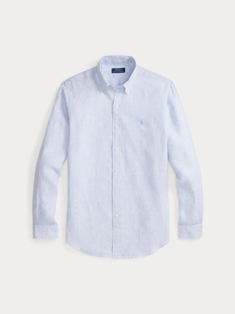 Polo Ralph Lauren Classic Fit Striped Linen Shirt