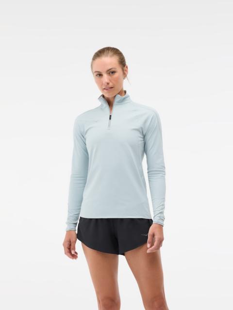 Women's GlideTech Quarter Zip in Mineral Blue