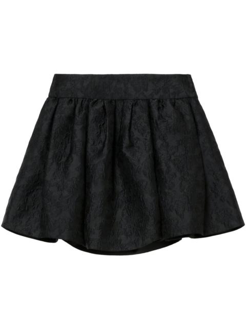 JUUN.J jacquard mini skirt