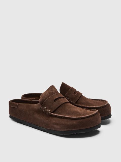 BIRKENSTOCK Naples Wrapped Clog in Carafe Suede