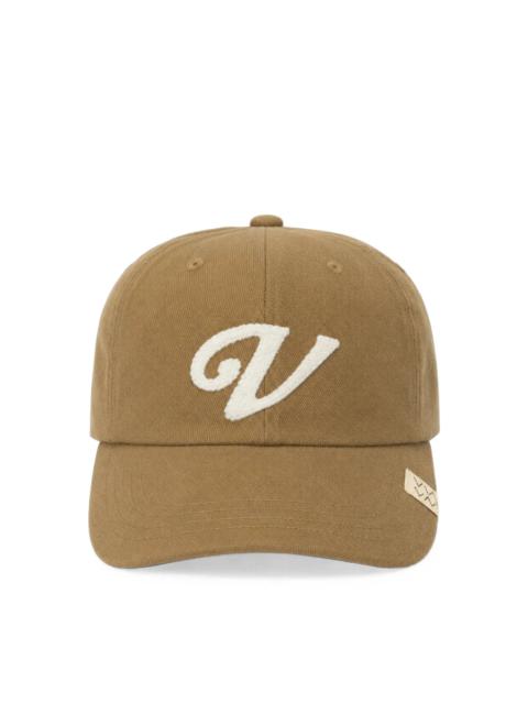 visvim LOGO-PATCH COTTON CAP