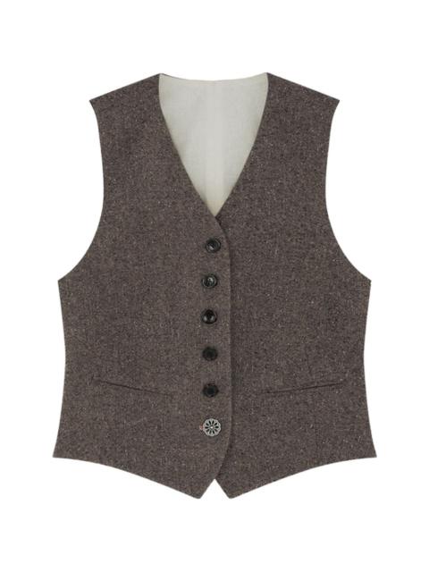 FORTELA Demi single-breasted vest