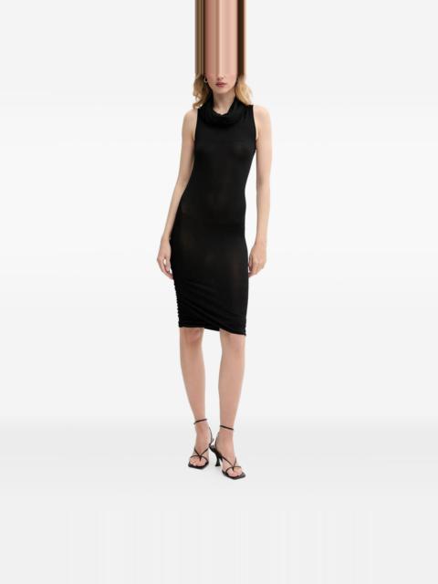 Rick Owens Lilies sleeveless draped midi dress
