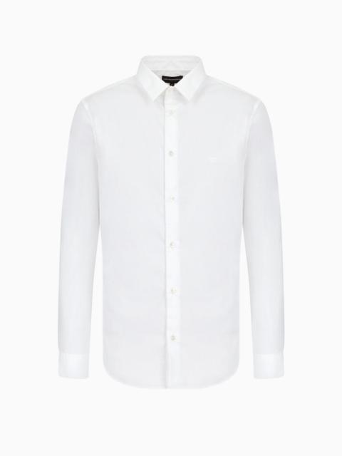 EMPORIO ARMANI Stretch nylon-blend shirt