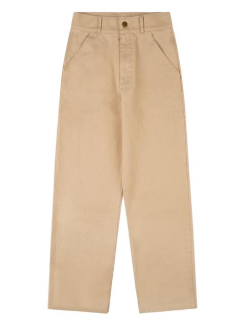 Sporty & Rich SRHWC patch-pocket trousers