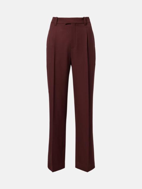 Brunello Cucinelli Monili virgin wool straight pants