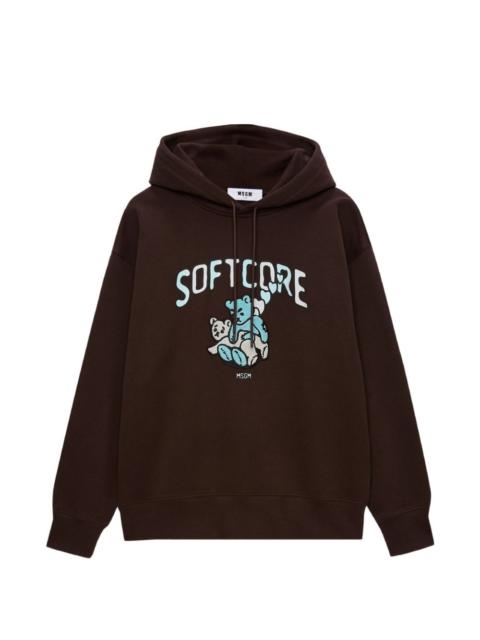 MSGM graphic hoodie