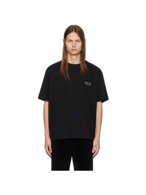 SOLID HOMME Black 'Commuter' T-Shirt