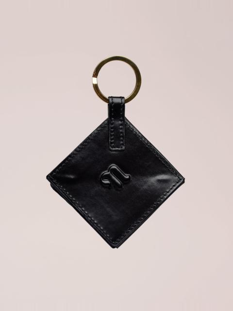 Nanushka Patent Vegan Leather Origami Keychain