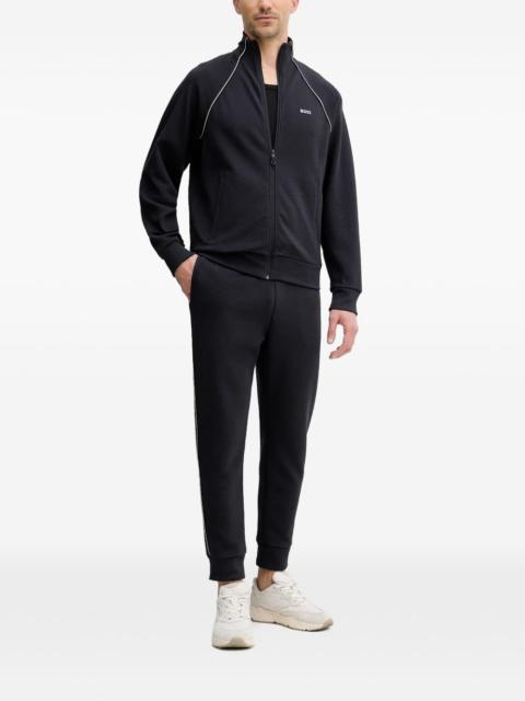 BOSS logo-embroidered tracksuit
